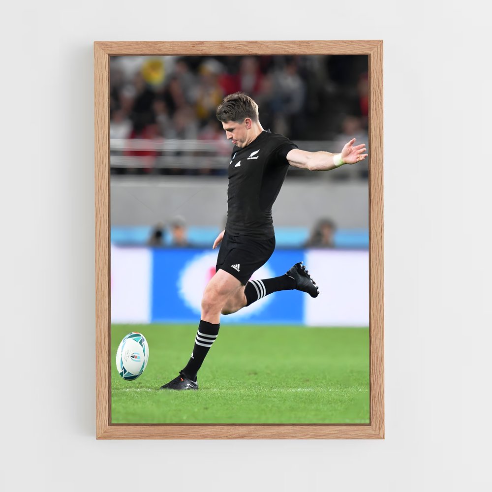 Poster L'Art du Coup Frappé – affiche Rugby (vue 4)
